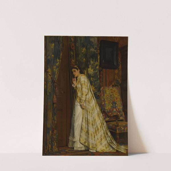 Behind Closed Doors by Charles Baugniet