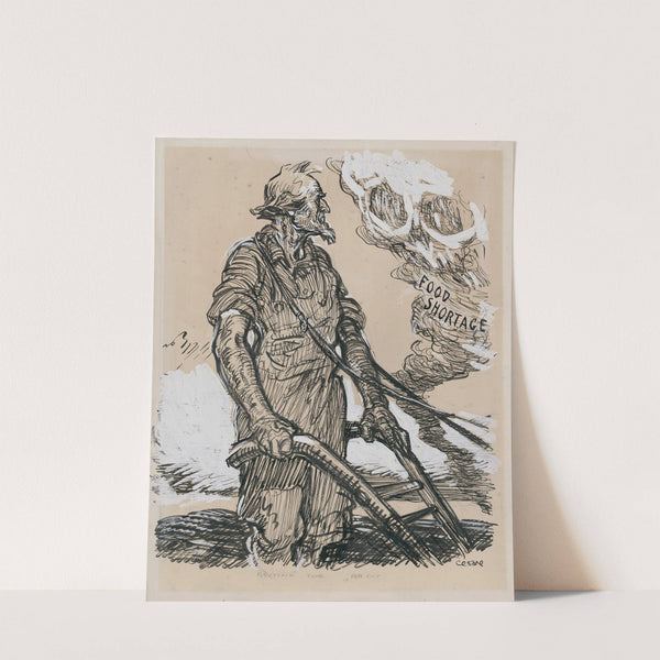 Behind the army (1917) by Oscar Edward Cesare