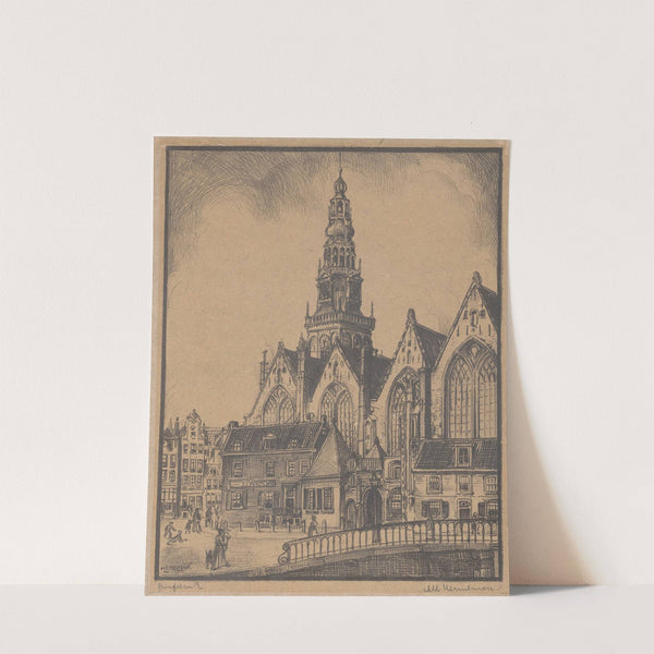 Behind the Old Church by Albert Hemelman