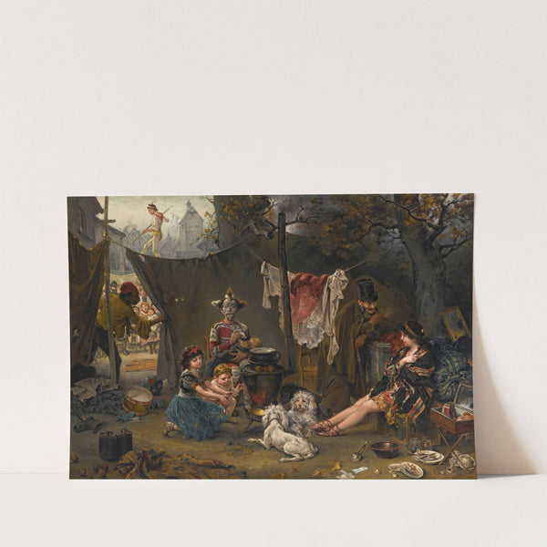 Behind The Scenes by Ludwig Knaus