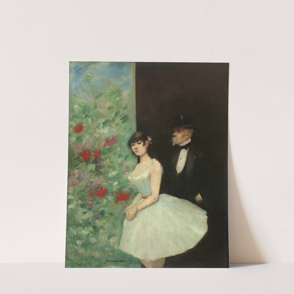 Behind the Scenes (c. 1880) by Jean-Louis Forain