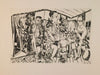 Behind the Scenes, plate 3 from the portfolio ‘Annual Fair’ (1921)