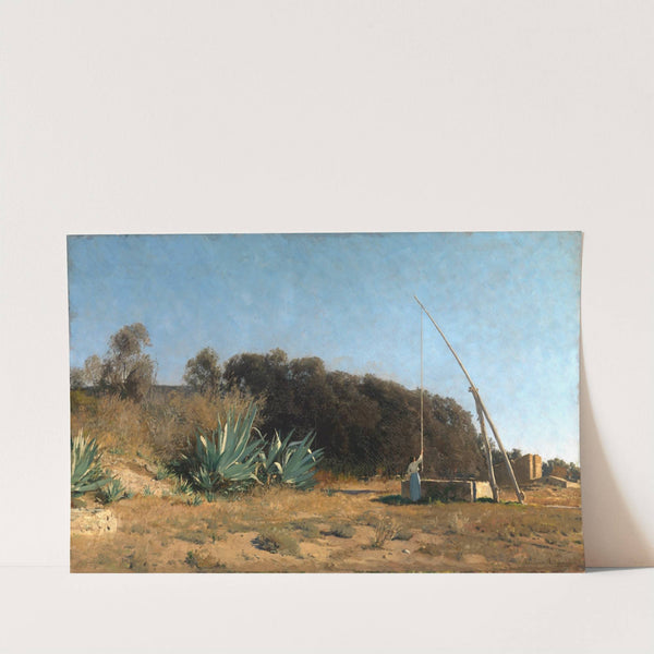 Bei Bordighera an der Riviera by Max Wilhelm Roman