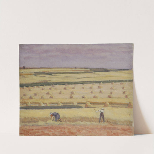 Bei der Ernte by Walther Gamerith