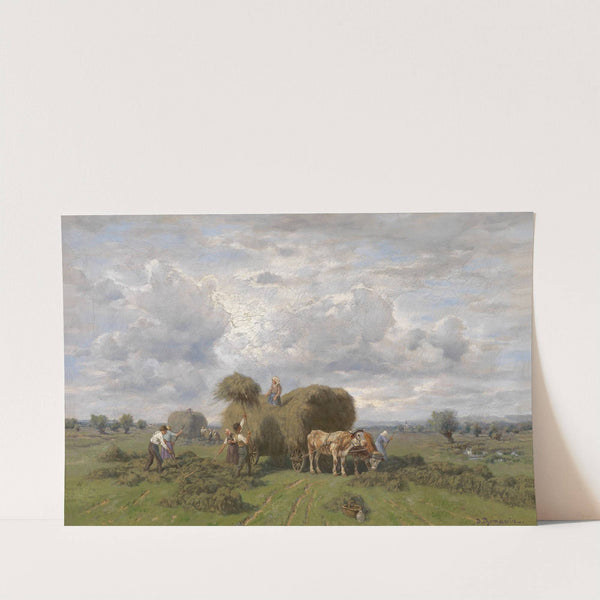 Bei der Heuernte by Désiré Thomassin