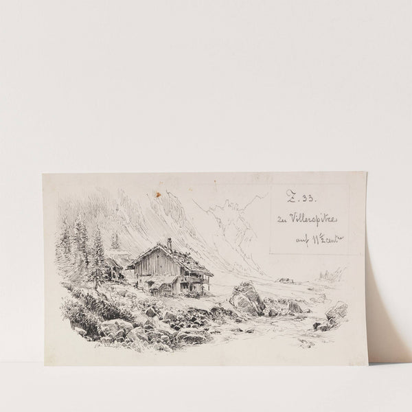 Bei der Villerspitze (Ca. 1880) by Edward Theodore Compton