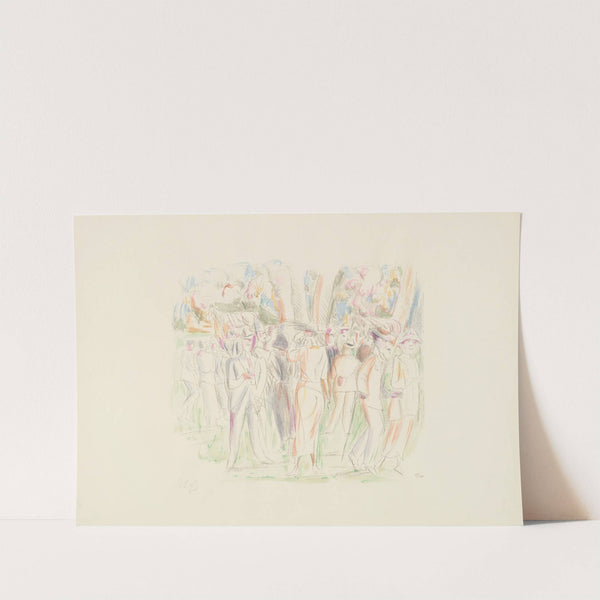 Beim Derby in Hamburg (Cocain, 5) (1924) by Rudolf Grossmann