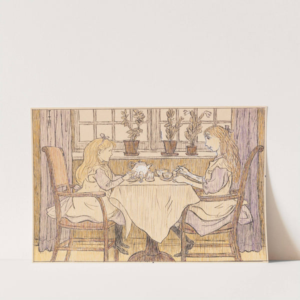 Beim Frühstück by Thomas Theodor Heine