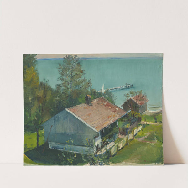 Beim Grünäugl in Gstadt (between 1926 and 1927) by Hiasl Maier-Erding