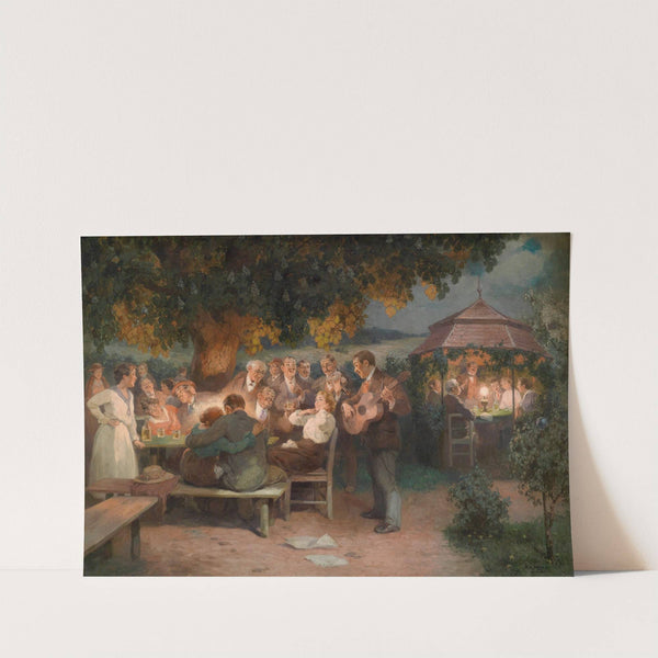 Beim Heurigen by Rudolf Alfred Höger
