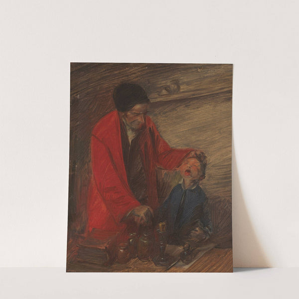 Beim Landarzt by Wilhelm Busch