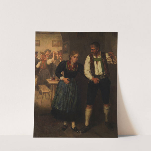Beim Tanz (1880) by Franz von Defregger
