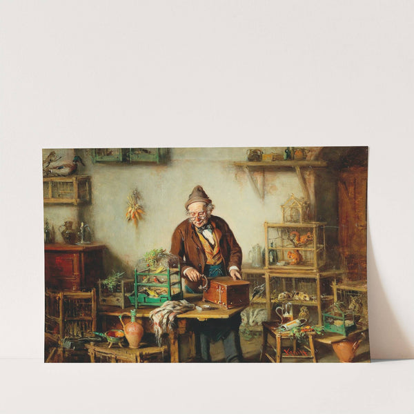 Beim Thierhändler by Hermann Kern