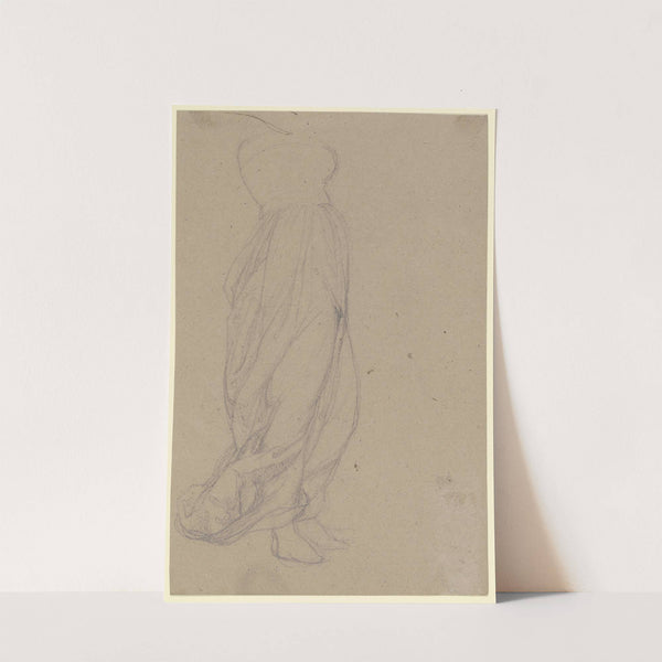 Beinpartie der den rasenden Roland zugunsten eines neuen Liebhabers verlassenden Angelika aus der 'Szene im ariostischem Geist' by Victor Müller