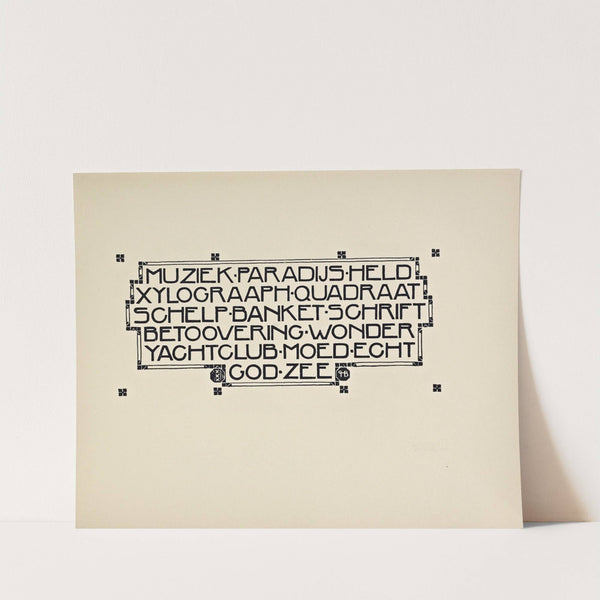 Beispiele kunstlerischer Schrift Pl.005 by Rudolf von Larisch