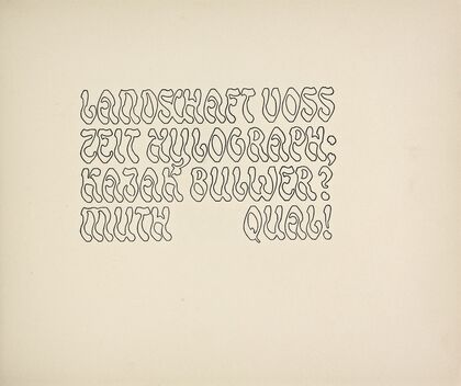 Beispiele kunstlerischer Schrift Pl.024