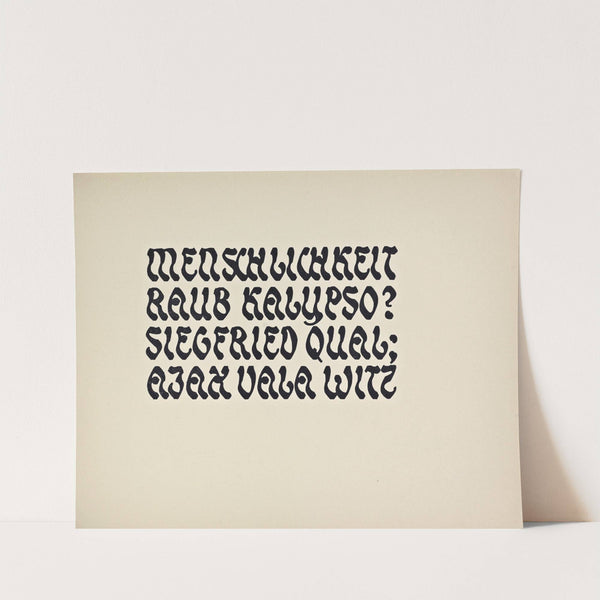 Beispiele kunstlerischer Schrift Pl.025 by Rudolf von Larisch