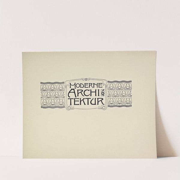 Beispiele kunstlerischer Schrift Pl.031 by Rudolf von Larisch