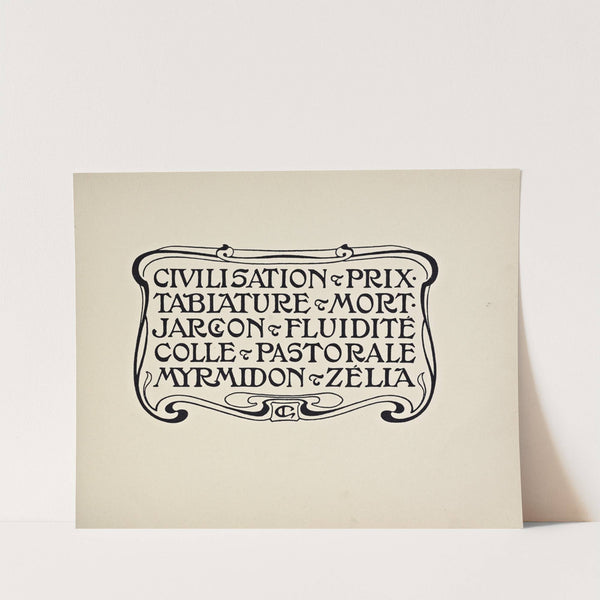 Beispiele kunstlerischer Schrift Pl.048 (1900) by Rudolf von Larisch