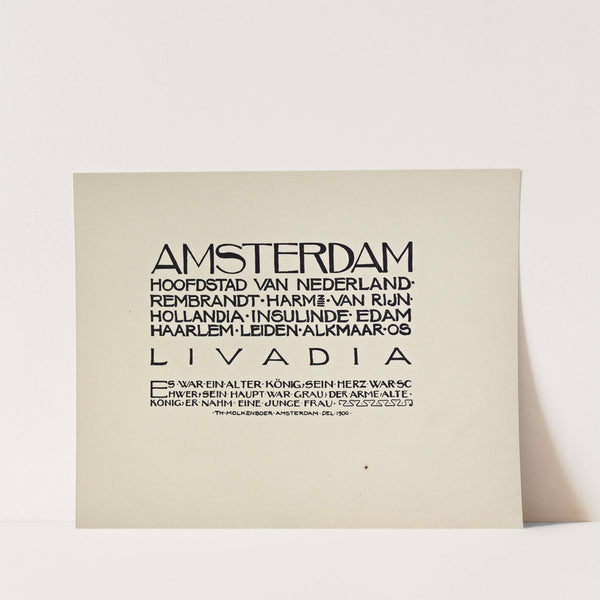 Beispiele kunstlerischer Schrift Pl.053 (1900) by Rudolf von Larisch