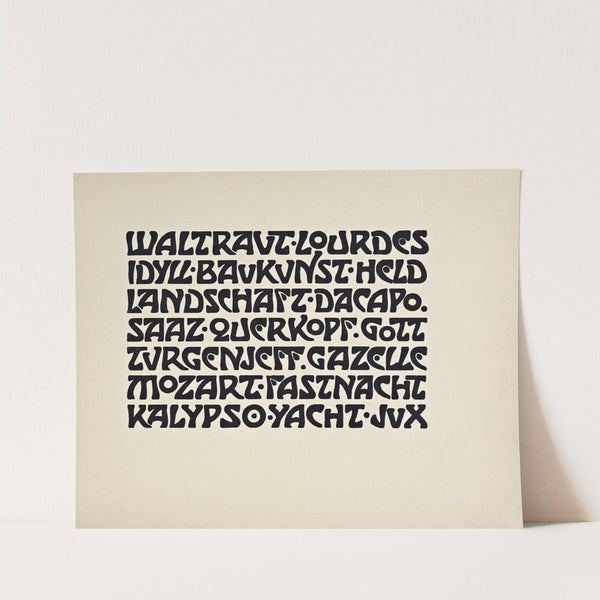 Beispiele kunstlerischer Schrift Pl.059 by Rudolf von Larisch