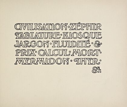 Beispiele kunstlerischer Schrift Pl.062