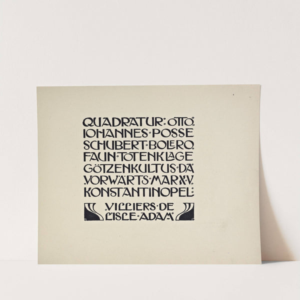 Beispiele kunstlerischer Schrift Pl.063 by Rudolf von Larisch