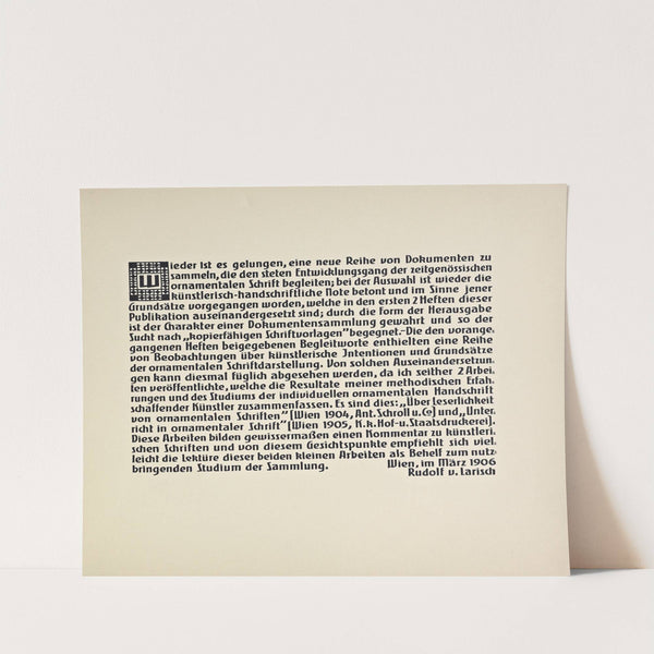 Beispiele kunstlerischer Schrift Pl.067 by Rudolf von Larisch