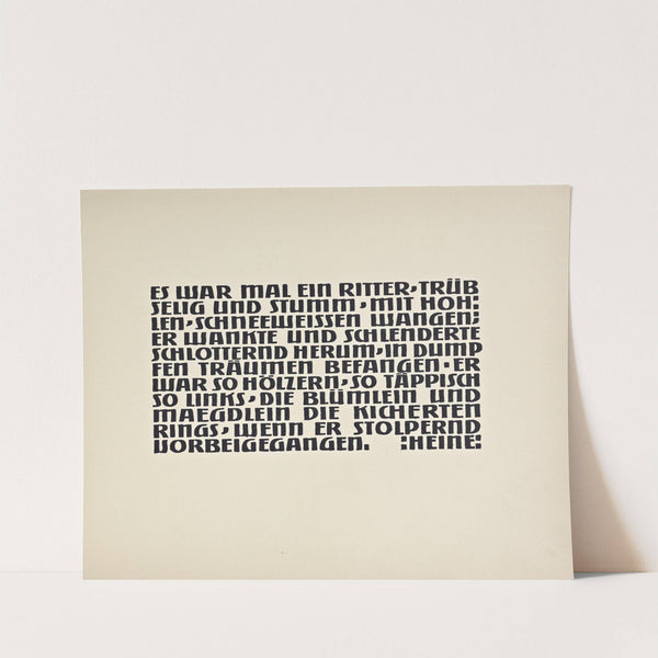 Beispiele kunstlerischer Schrift Pl.076 by Rudolf von Larisch