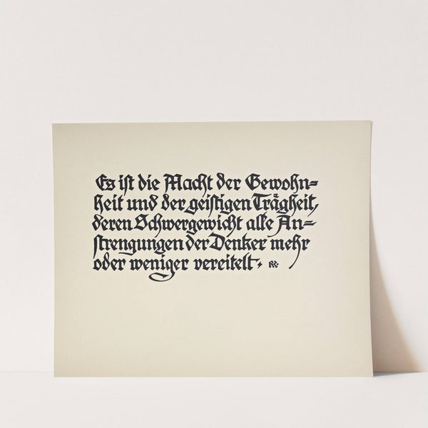 Beispiele kunstlerischer Schrift Pl.085 by Rudolf von Larisch