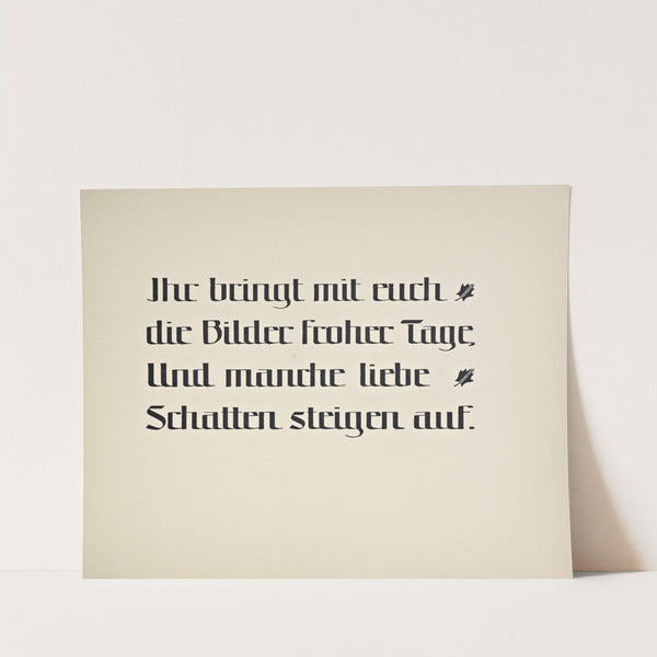 Beispiele kunstlerischer Schrift Pl.095 by Rudolf von Larisch