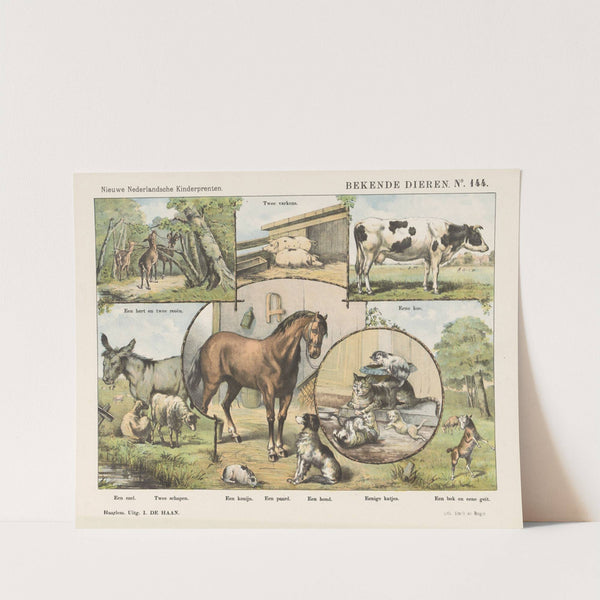 Bekende dieren (1875-1919) by Emrik & Binger