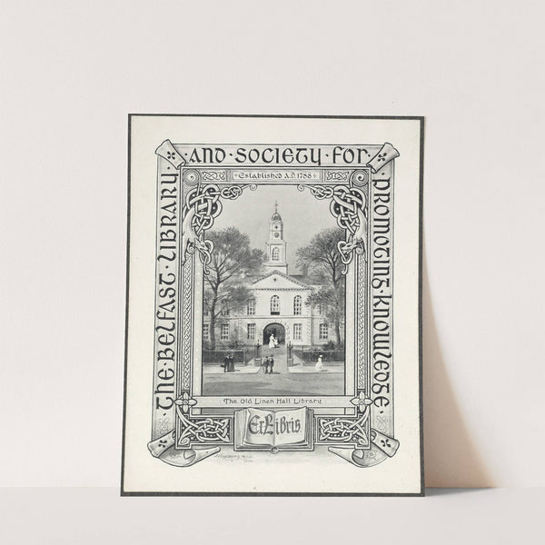 Belfast Library and Society for Promoting Knowledge (1904) by John Vinycomb