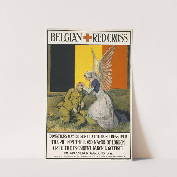Belgian Red Cross by Charles A. Buchel