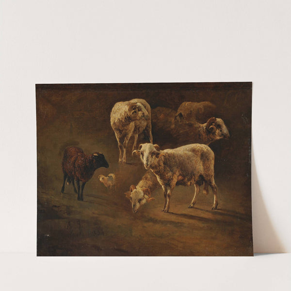 Béliers by Jacques-Raymond Brascassat