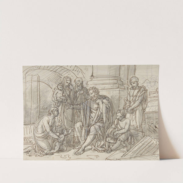 Belisarius Begging for Alms (mid-18th–early 19th century) by Heinrich Friedrich Füger