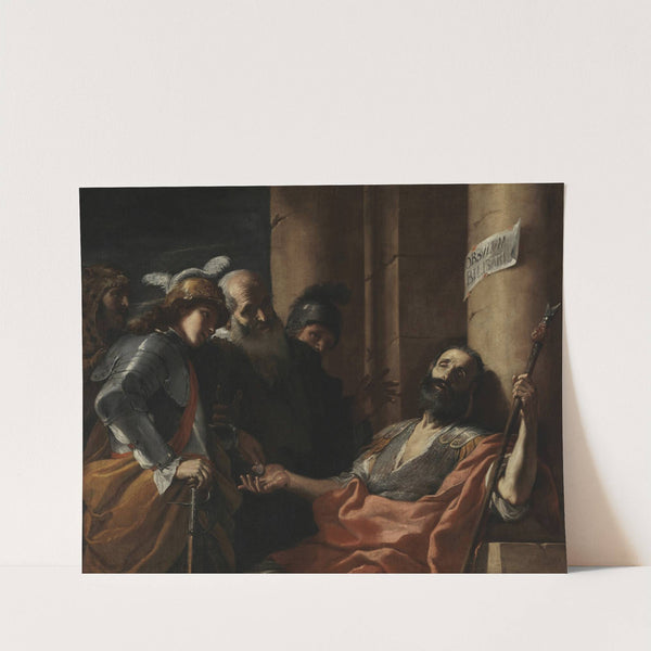 Belisarius Receiving Alms by Mattia Preti