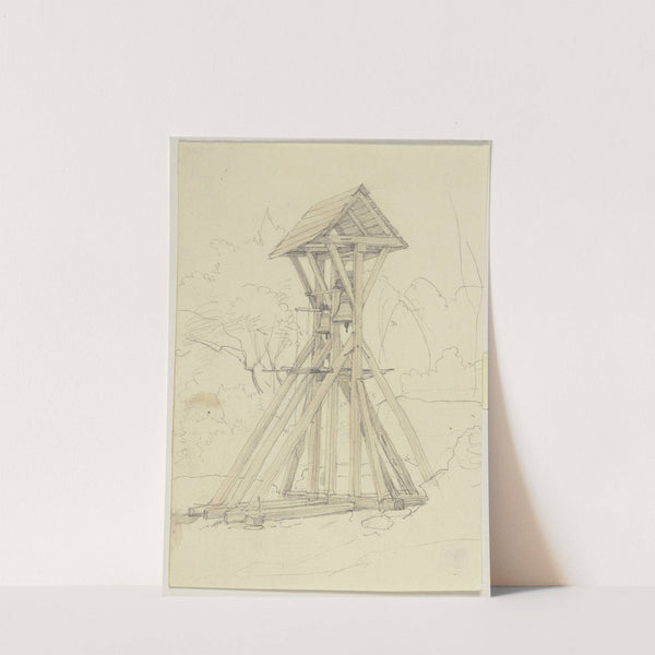 Bell frame by Jakob Becker