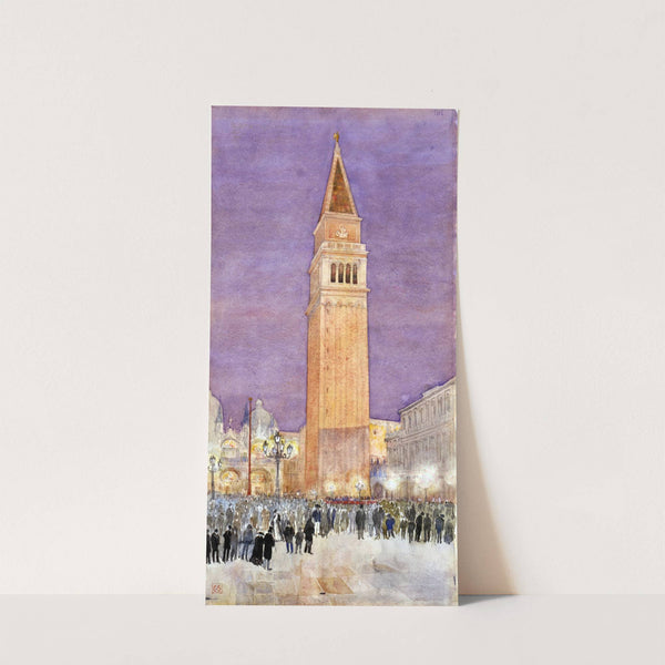 Bell Tower, St. Mark's Square, Venice by Cass Gilbert