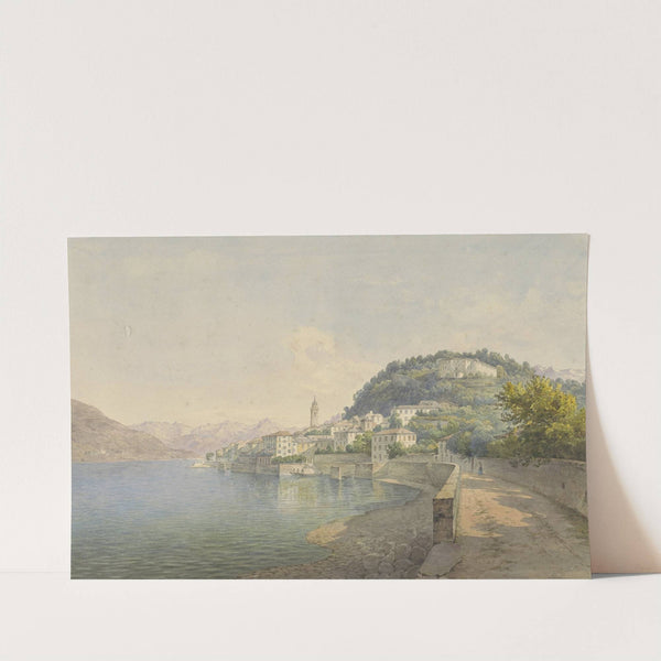 Bellagio aan het Comomeer by Karoly Lajos Libay