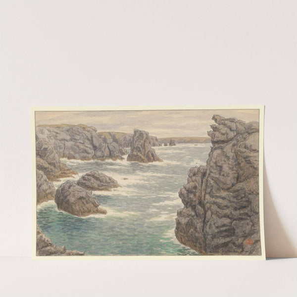 Belle-Isle-en-Mer (vue de la côte des Poulains) (1910) by Henri Rivière