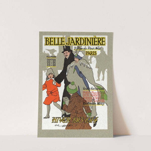 Belle jardinière – Hiver 1913-1914 by Will Houghton