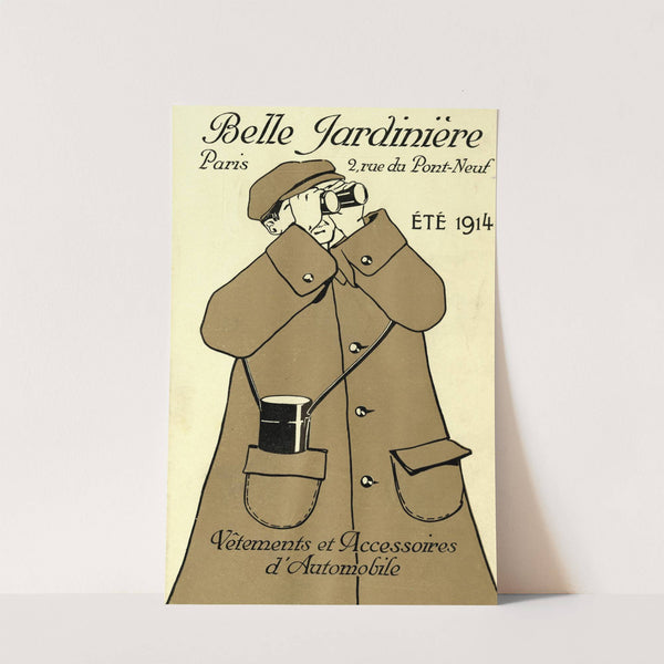 Belle jardinière – Vêtements et accessoires d’automobile (1914)