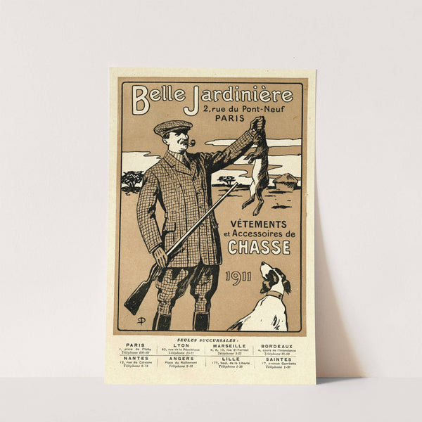 Belle jardinière – Vêtements et accessoires de chasse (1911)
