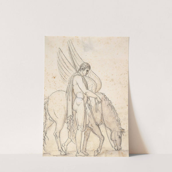 Bellerophon and Pegasus by Bertel Thorvaldsen