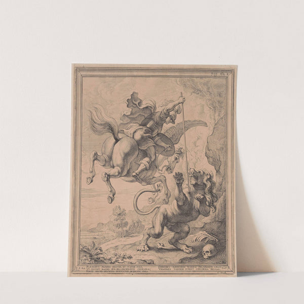 Bellerophon Killing the Chimera by Peter Paul Rubens