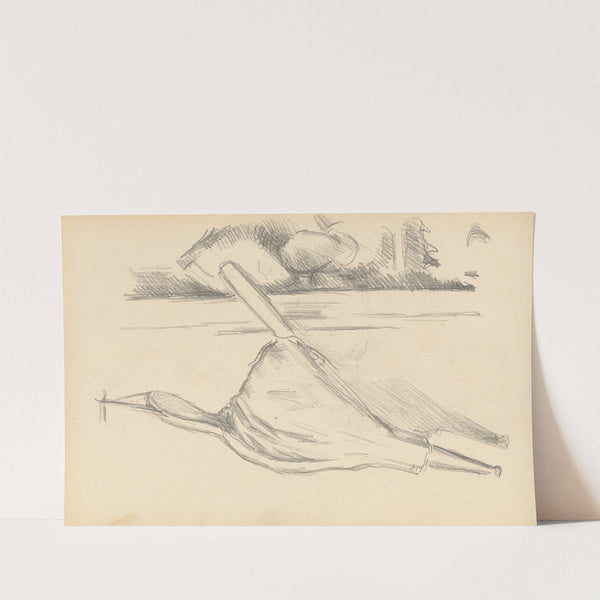 Bellows in Front of a Fireplace (1887-1892) by Paul Cézanne