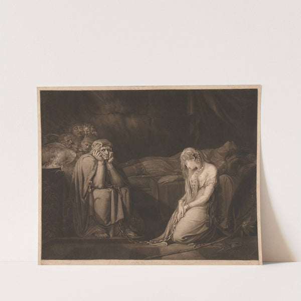Bellsane and Parcival under the Enchantment of Urma (1782) by Henry Fuseli