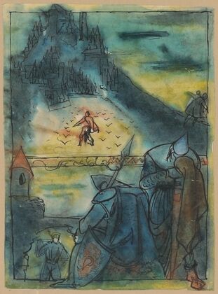 Below the Enchanted Castle