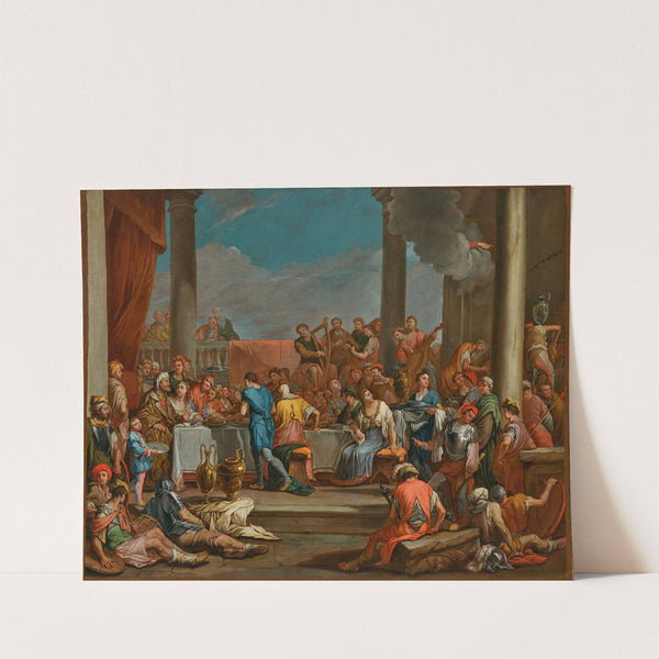 Belshazzar's Feast by Giulio Carpioni
